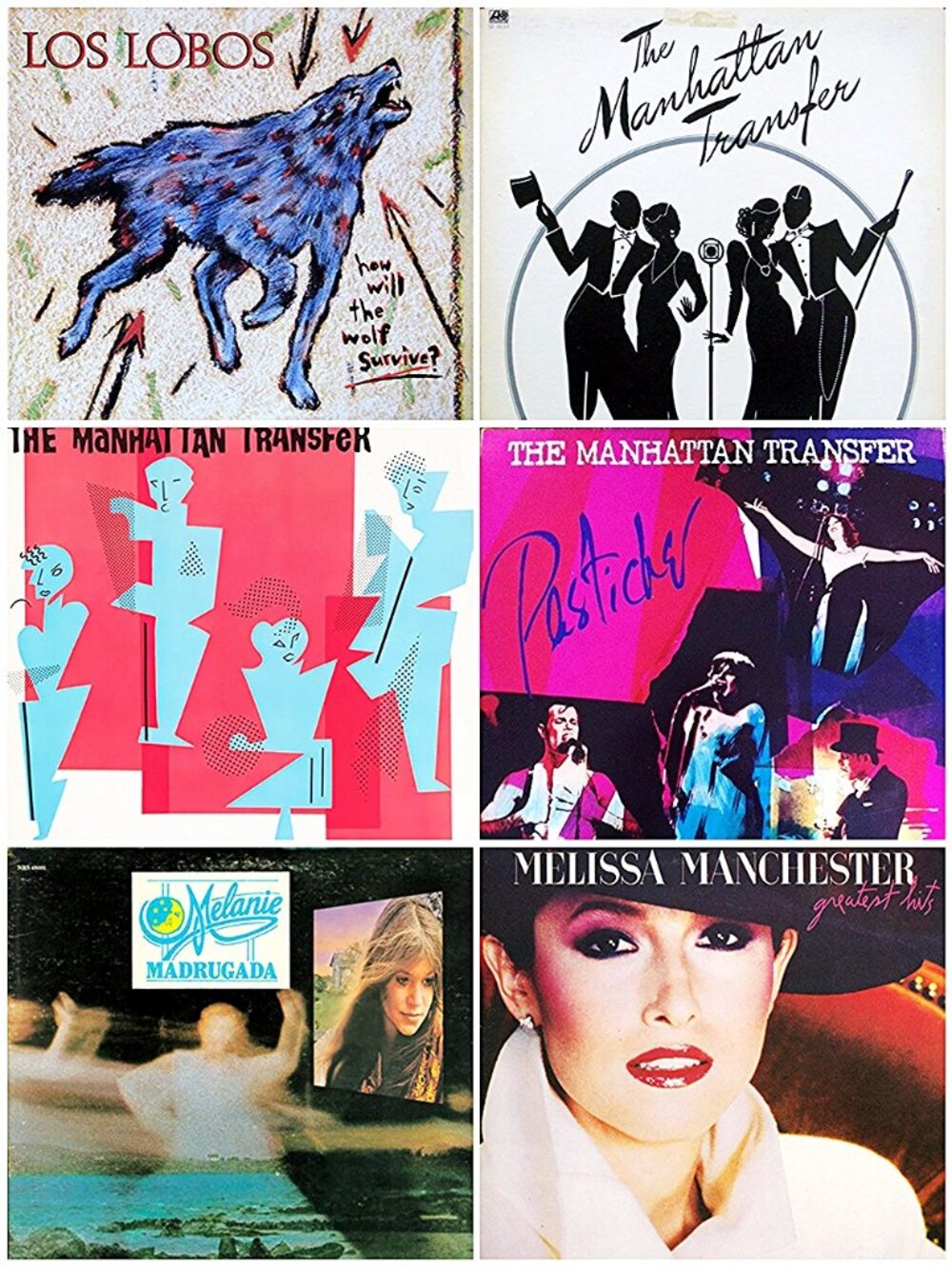 Lot Of 3 Various Vinyl Records